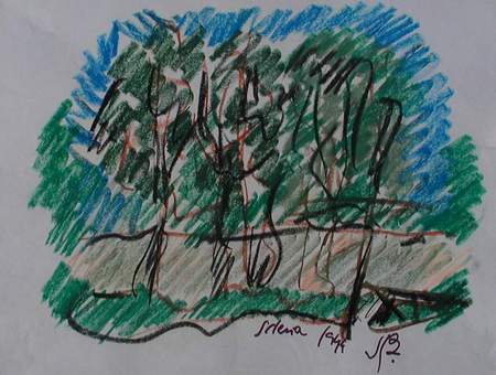 Bruno Scaglia; Senza titolo, 1974