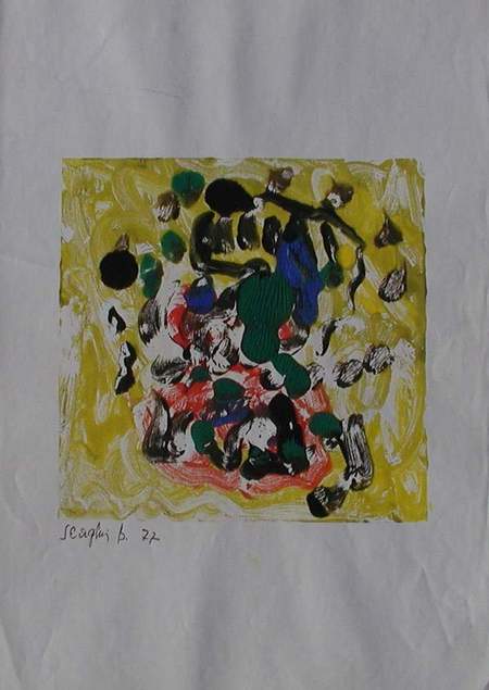 Bruno Scaglia; Senza titolo, 1977