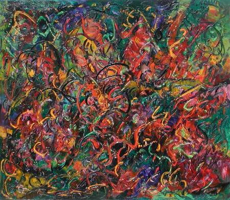 Bruno Scaglia; La festa di San Fermo, 1991