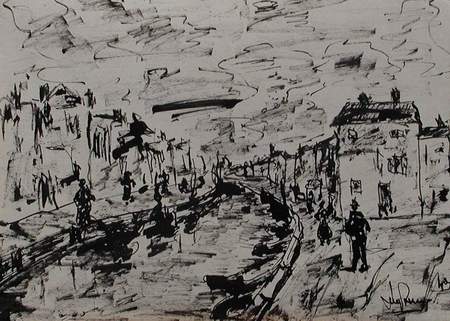 Bruno Scaglia; Passeggiata, 1949