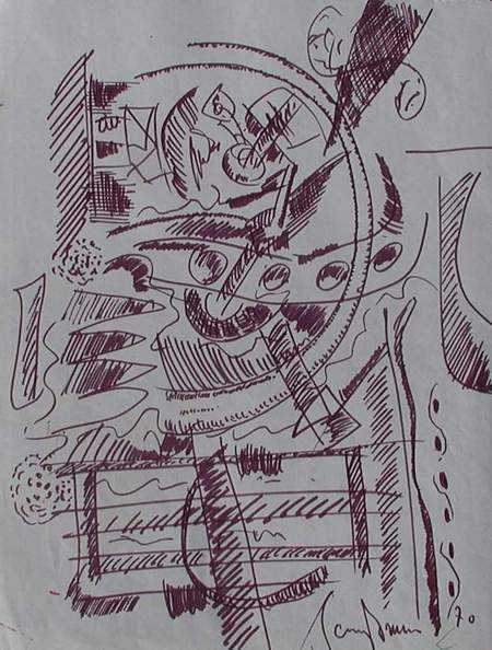 Bruno Scaglia; Composizione, 1970