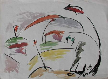Bruno Scaglia; Ricordo di Borno, 1951