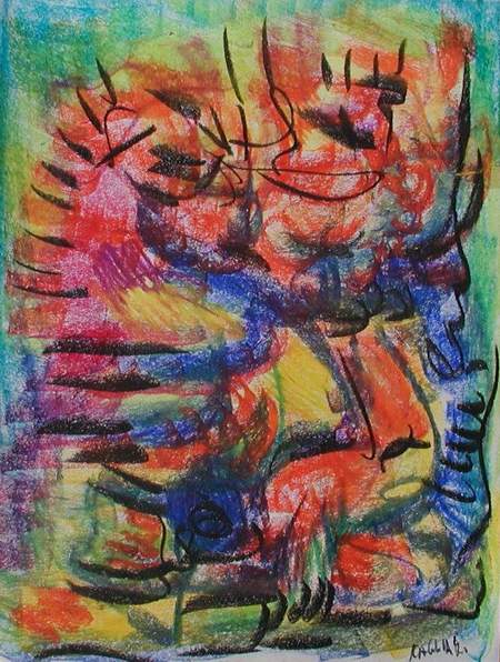 Bruno Scaglia; Senza titolo, 1970