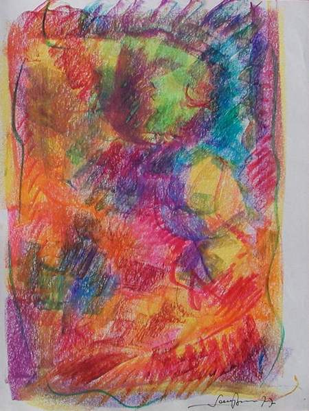 Bruno Scaglia; Senza titolo, 1977